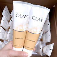 玉蘭油（OLAY）玉蘭油乳液透亮潔面乳100g/150g 洗面奶深層清潔提亮膚色泡沫 乳液潔面乳100g 2只泡沫細膩)