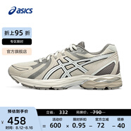 亞瑟士ASICS男鞋跑鞋緩震透氣跑步鞋運動鞋舒適回彈 GEL-FLUX CN 米灰色/白色 46