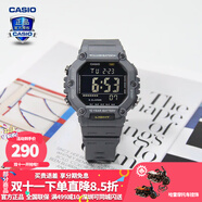 卡西歐（CASIO） 男表女表卡西歐手表男女情侶表學(xué)生時(shí)尚運(yùn)動(dòng)表太陽能雙顯電子表 AE-1600H-8BVPF玄武灰
