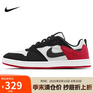耐克NIKE男女經(jīng)典休閑鞋SB ALLEYOOP新年紅運(yùn)動(dòng)鞋CJ0882-102白黑42