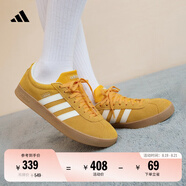 adidas T頭鞋 VL COURT復(fù)古板鞋德訓(xùn)鞋男女阿迪達(dá)斯輕運動 黃色/亮白/漢玉白   41