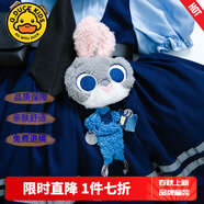 G.DUCKKIDS洛麗塔公主裙女童連衣裙夏季朱迪兒童裙子兔子警官生日蓬蓬裙春秋 尾巴+領(lǐng)帶+玩偶腰包（單買不發(fā)） 150 尺碼11~12歲【140-150cm】