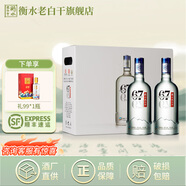 衡水老白干 67度冰峰禮盒 高度白酒 純糧固態(tài)發(fā)酵 老白干香型 泡酒 禮物送禮 67度 750mL 2瓶
