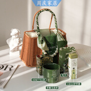 RSRDDY2025新款教師節(jié)禮物送女老師實用精致手提籃伴手禮女伴娘結 森系綠套餐一