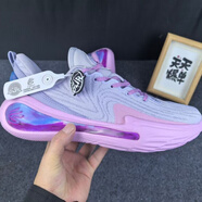CLENIKEEDAIR NIKE莆純原科比實(shí)戰中國curry庫里12籃球鞋漸變耐磨運動(dòng)鞋紫 粉色 45