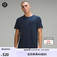 lululemon丨Metal Vent Tech 男士運(yùn)動(dòng)短袖 T 恤 透氣 LM3DOWS 運(yùn)動(dòng)上衣 礦物藍(lán)/海軍藍(lán) S