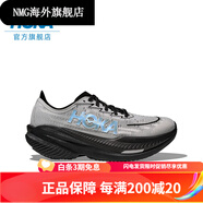 HOKA ONE ONEHOKAONE男款春夏馬赫X2競訓公路跑步鞋緩震新款 【新色】黑色_星塵灰 40.5 _255mm