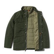 添柏嵐（Timberland）秋冬款戶外男士防水保暖棉服三合一沖鋒衣|A69RN A69RN-U31軍綠 XS 165_80A