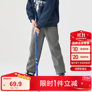 巴拉巴拉童裝兒童褲子男童女童加絨長(zhǎng)褲冬保暖運(yùn)動(dòng)休閑束腳褲208424108217