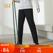361°運動褲女春秋季休閑寬松直筒衛(wèi)褲跑步訓練針織長褲子662434710D