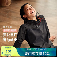 HOTSUIT 后秀暴汗服男款夏季運動(dòng)套裝男女同款健身服跑步服輕薄降體服 黑色-女款經(jīng)典長(cháng)款 M