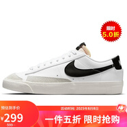 耐克NIKE板鞋女經(jīng)典緩震B(yǎng)LAZER LOW '77休閑鞋DC4769-102白/黑36