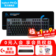 G913/G915 TKL機械鍵盤無線藍牙雙模游戲電競矮軸超薄人體工學電腦吃雞全尺寸背光送男生男友禮物 G915 X TKL黑色青軸+游戲大桌墊