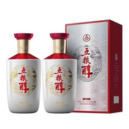 五糧液（WULIANGYE）濃香型白酒 50度 500mL 2瓶 五糧醇銀裝