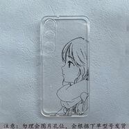 魅族（MEIZU）線條動(dòng)漫少女魅族20手機(jī)殼note9/note8/21note全包18spro透明軟殼1817pro新款21pro簡約魅藍(lán)e3保護(hù) 透明-動(dòng)漫少女【透明軟殼】HMXK823 魅族 1
