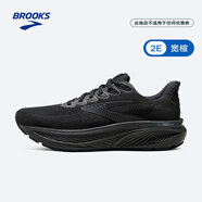布魯克斯（BROOKS）男子Ghost 17幽靈緩震跑鞋 黑色/黑色/烏木色(寬楦)  46.5