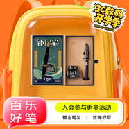 百樂(lè )（PILOT）鋼筆套裝圣誕禮物商務(wù)簽字筆練字送禮鋼筆墨水復古禮盒裝 FP78GBB-I30B-ZH B尖黑色