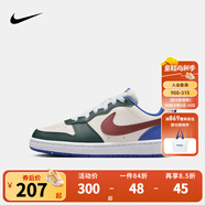 NIKE 耐克男女休閑板鞋COURT BOROUGH兒童時(shí)尚舒適運動(dòng)小白鞋青少年 DV5456-300 37.5 【建議腳長(cháng)23.5cm】