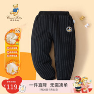 Classic Teddy精典泰迪童裝兒童加絨褲子男童加厚棉褲中小童保暖長褲 圓形 110 