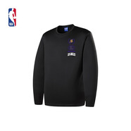 NBA官方秋季新款男女同款長(zhǎng)袖T恤(湖人詹姆斯/庫(kù)里/東契奇/哈登/） 洛杉磯湖人黑色運(yùn)動(dòng)長(zhǎng)袖T恤 2XL