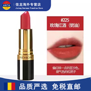 露華濃麗彩炫亮唇膏滋潤黑管口紅珠光啞光225豆沙七夕情人節生日禮物 225玫瑰紅酒(奶油)