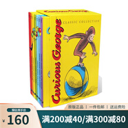 英文原版 Curious George 好奇猴喬治 32個(gè)故事大合輯 汪培珽書單推薦第3階段 綠山墻 預(yù)售 精裝禮盒裝7冊 綠山墻圖書