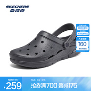 斯凱奇（Skechers）泡泡鞋夏季男鞋透氣243160 海軍藍(lán)色/NVY 42