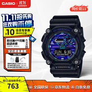 卡西歐（CASIO）黑武士手表 G-SHOCK運動(dòng)防水戶(hù)外男士腕表日韓表男表 送男友禮物 GA-900VB-1ADR