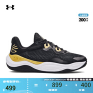 安德瑪（UNDERARMOUR）庫里Curry Splash 24 AP男女情侶運動籃球鞋3027262 黑色001 44.5
