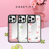 CASETIFY標(biāo)語(yǔ) 不要害怕/初雪/櫻花  適用于iPhone16ProMax/16Pro/iPhone15ProMax/華為Mate 70Pro手機(jī)殼 幸運(yùn)女孩【透明黑框】 iPhone 16 P