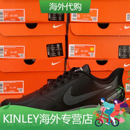 耐克（NIKE）Nike男鞋ZOOM WINFLO7X 皮面登月飛線跑步女鞋緩震運動休閑鞋 黑灰 39