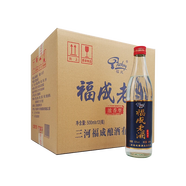 福成酒廠(chǎng)推薦  福成老酒 濃香型 固態(tài)法白酒 52° 52%vol 500mL 12瓶