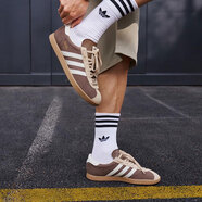 阿迪達(dá)斯 （adidas）三葉草休閑鞋男鞋女鞋秋季新款運(yùn)動(dòng)鞋T字頭德訓(xùn)低幫輕便耐磨板鞋 JR9554 40.5