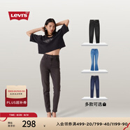 Levi's【特價(jià)來(lái)襲】李維斯女士老錢(qián)風(fēng)美式復古休閑cleanfit牛仔褲 深藍色 25 (26)
