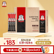 正官莊人參 EVERYTIME紅參漿1500（10g*30包）300g 禮物健康補(bǔ)品