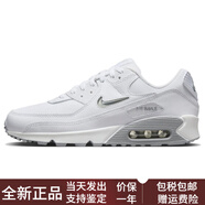 耐克（NIKE）AirMax90網(wǎng)布皮革運(yùn)動(dòng)舒適耐磨透氣低幫生活休閑跑步鞋男女同款 42