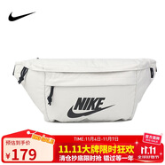 耐克NIKE 王一博同款 男女款腰包  休閑包 BA5751-072淺骨色大號