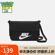 耐克（NIKE）男女斜挎包 單肩包手提包拎包旅行包休閑包CW9300-010黑