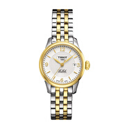 天梭（TISSOT）手表女力洛克系列鋼帶機械女表T41.1.183.33 T41.2.183.34機械