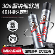 杰威爾男士發(fā)型定型噴霧 頭發(fā)蓬松發(fā)膠噴霧啫喱速干持久定型干膠250ml*2