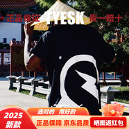 芮帕（RUIPA）TYESK熾燥日出2.0原重磅320g復(fù)古寬松情侶短袖 黑色現(xiàn)貨(碼數(shù)不偏大按照sku提示 L L170c以上120斤左右可以買l