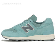 NEW BALANCE1400 舒適 復(fù)古 反毛皮減震防滑耐磨 低幫 休閑跑步鞋 女款 淡藍 B寬 35