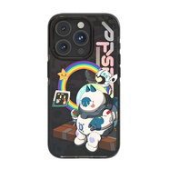 魅族（MEIZU）適用iPhone 15 Pro 妙磁抗菌抗摔手機殼 PANDAER 航宇  BUBU IML印刷 妙磁陣列 防撞抗菌工藝 磁吸