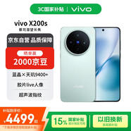 vivo X200s 16+512 薄荷藍 蔡司潛望長(cháng)焦 濕手秒開(kāi)超聲波指紋 藍晶×天璣9400+【贈話(huà)費券】國家補貼