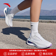 安踏（ANTA）冠軍跑鞋3SE丨運(yùn)動(dòng)鞋女新款減震回彈耐磨女子跑鞋防潑水跑步鞋女 【冠軍跑鞋3代PRO】灰/紫-4 36 (225mm)