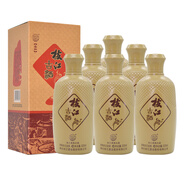 枝江古酒柔雅型白酒單瓶箱裝送禮自飲口糧酒 50度 500mL 6瓶 箱裝
