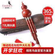 相思鳥葫蘆絲白銅膠木三音降B調(diào)初學練習民族吹奏樂器