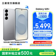 三星（SAMSUNG）Galaxy S25+ 超擬人AI助理 增強(qiáng)的視覺影像 驍龍8至尊版移動平臺 AI手機(jī) 暮河銀 12GB+256GB 官方標(biāo)配
