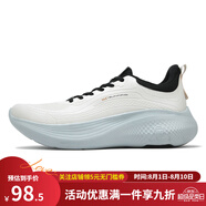 361°柔步丨男鞋運(yùn)動(dòng)鞋2025年春季新款革面軟彈防風(fēng)緩震跑鞋男 蓮子白/薄灰綠 44