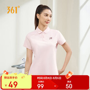 361°短袖女春夏季運動t恤速干衣polo衫跑步健身休閑瑜伽662424130H-2